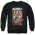 G.I. JOE/DESTRO CARD - ADULT CREWNECK SWEATSHIRT - BLACK
