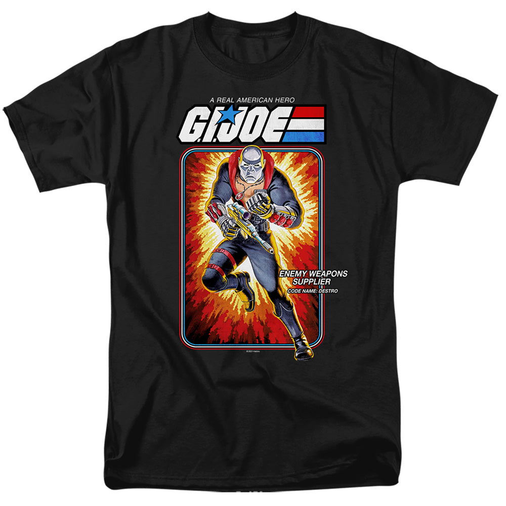 G.I. JOE/DESTRO CARD - S/S ADULT 18/1 - BLACK
