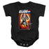 G.I. JOE/DESTRO CARD - INFANT SNAPSUIT - BLACK