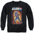G.I. JOE/COBRA COMMANDER CARD - ADULT CREWNECK SWEATSHIRT - BLACK