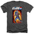 G.I. JOE/COBRA COMMANDER CARD - ADULT HEATHER - BLACK