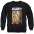 G.I. JOE/SCARLETT CARD - ADULT CREWNECK SWEATSHIRT - BLACK