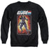 G.I. JOE/BARONESS CARD - ADULT CREWNECK SWEATSHIRT - BLACK