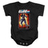 G.I. JOE/BARONESS CARD - INFANT SNAPSUIT - BLACK