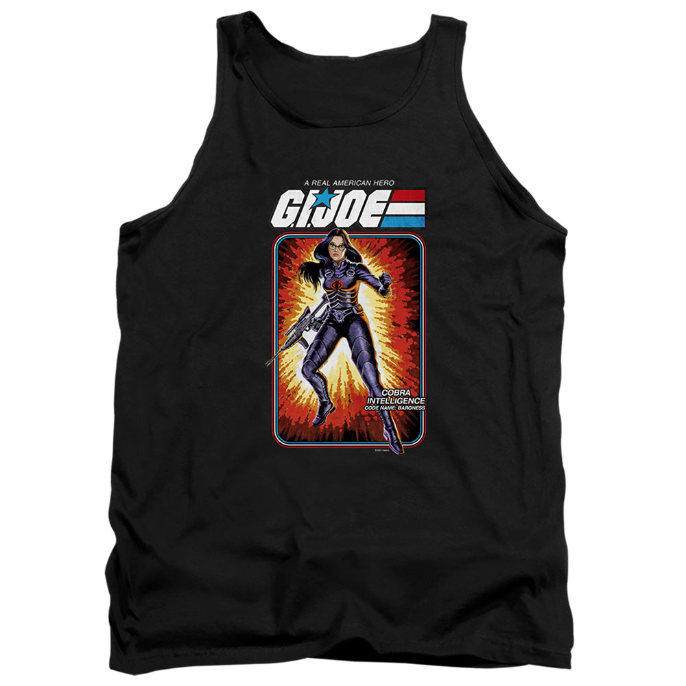 G.I. JOE/BARONESS CARD - ADULT TANK - BLACK