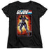 G.I. JOE/BARONESS CARD - S/S WOMENS TEE - BLACK