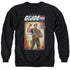 G.I. JOE/FLINT CARD - ADULT CREWNECK SWEATSHIRT - BLACK
