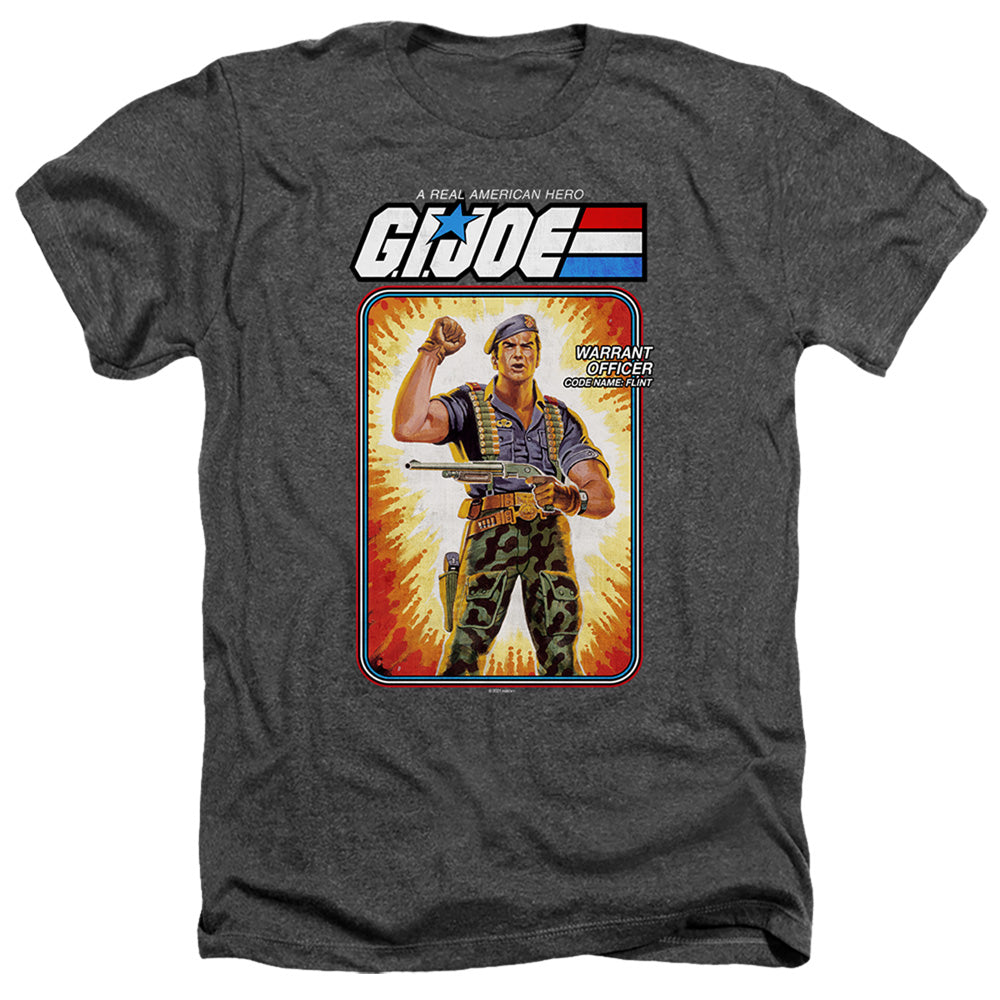 G.I. JOE/FLINT CARD - ADULT HEATHER - BLACK