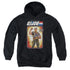 G.I. JOE/FLINT CARD - YOUTH PULLOVER HOODIE - BLACK