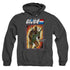 G.I. JOE/ROADBLOCK CARD - ADULT HEATHER HOODIE - BLACK