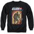 G.I. JOE/ROADBLOCK CARD - ADULT CREWNECK SWEATSHIRT - BLACK