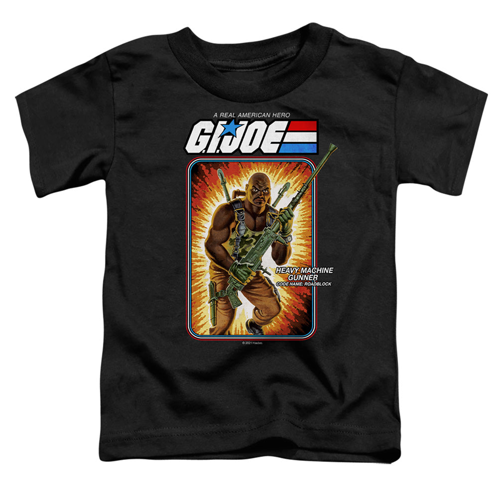G.I. JOE/ROADBLOCK CARD - S/S TODDLER TEE - BLACK