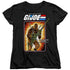 G.I. JOE/ROADBLOCK CARD - S/S WOMENS TEE - BLACK