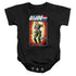 G.I. JOE/LADY JAYE CARD - INFANT SNAPSUIT - BLACK