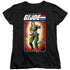 G.I. JOE/LADY JAYE CARD - S/S WOMENS TEE - BLACK