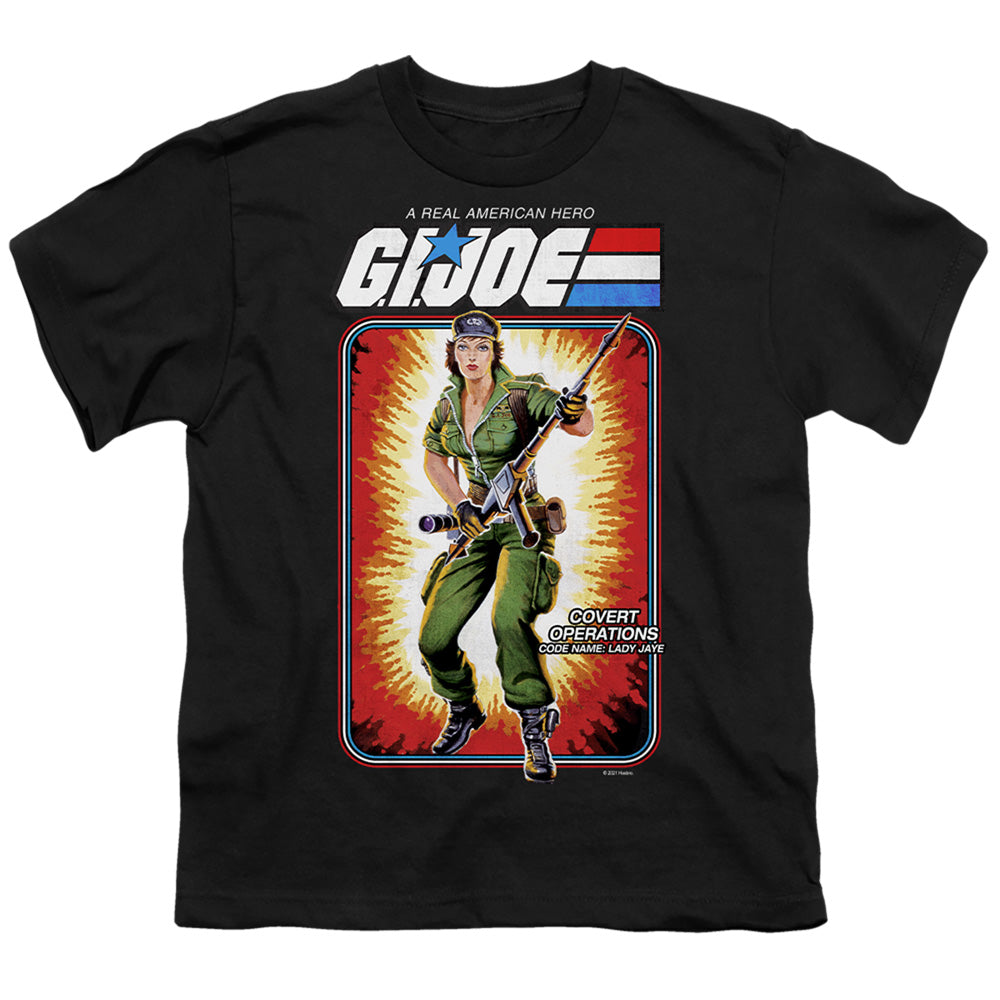 G.I. JOE/LADY JAYE CARD - S/S YOUTH 18/1 - BLACK