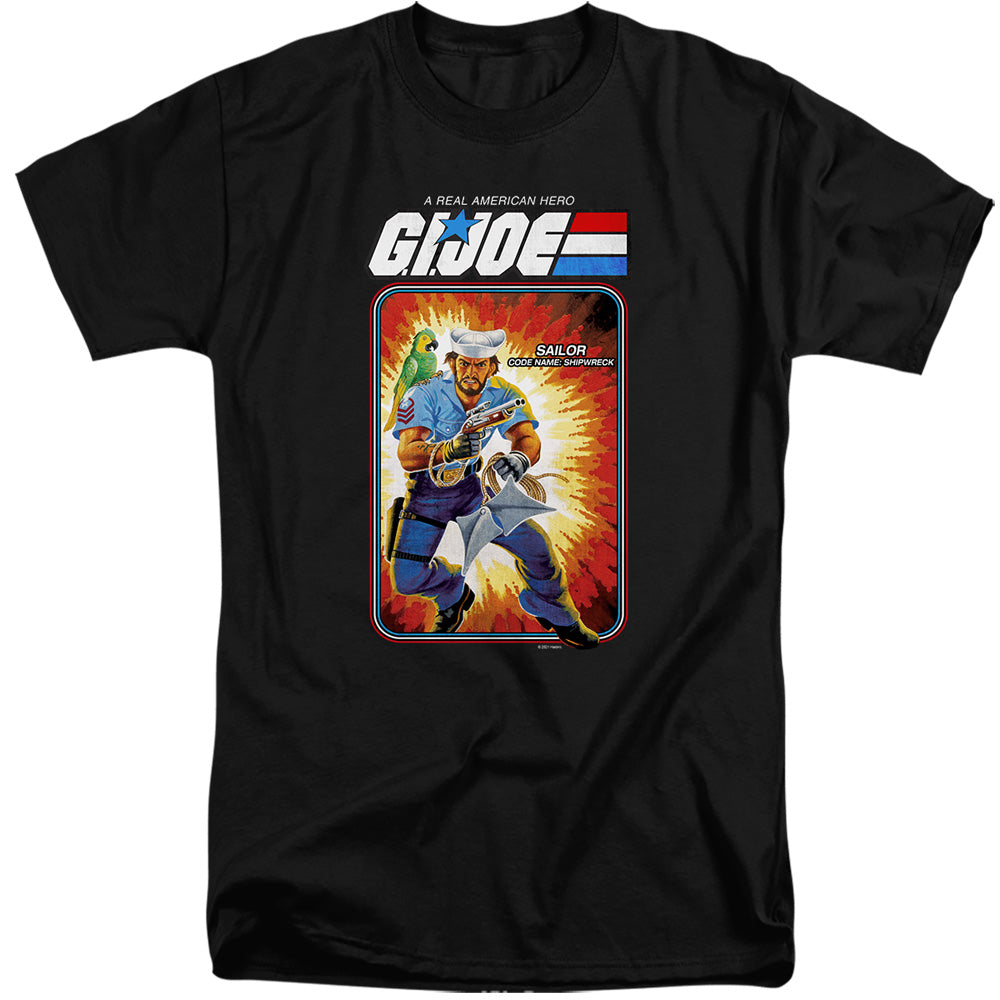 G.I. JOE/SHIPWRECK CARD - S/S ADULT TALL 18/1 - BLACK