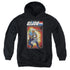 G.I. JOE/SHIPWRECK CARD - YOUTH PULLOVER HOODIE - BLACK