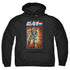 G.I. JOE/STALKER CARD - ADULT PULLOVER HOODIE - BLACK