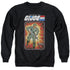 G.I. JOE/STALKER CARD - ADULT CREWNECK SWEATSHIRT - BLACK