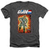 G.I. JOE/STALKER CARD - ADULT HEATHER - BLACK