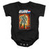 G.I. JOE/STALKER CARD - INFANT SNAPSUIT - BLACK