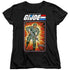 G.I. JOE/STALKER CARD - S/S WOMENS TEE - BLACK
