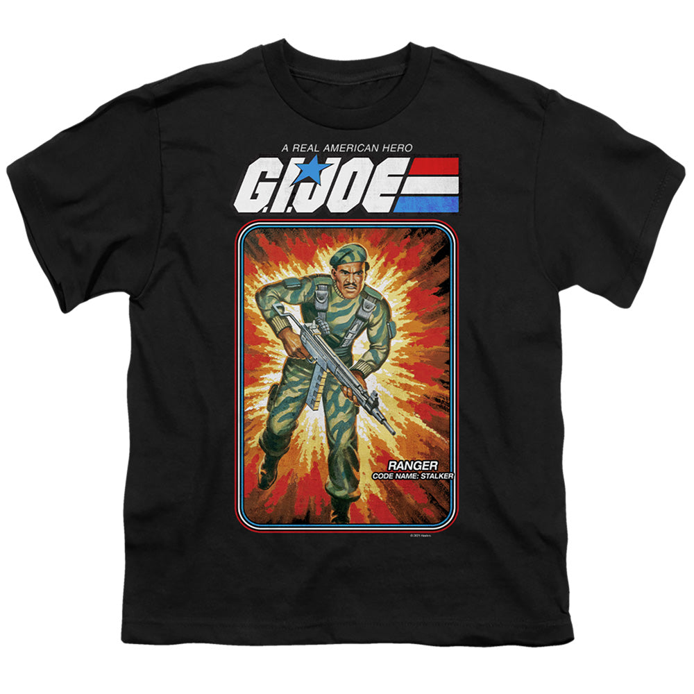 G.I. JOE/STALKER CARD - S/S YOUTH 18/1 - BLACK