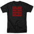 G.I. JOE/SNAKE EYES SYMBOL - S/S ADULT 18/1 - BLACK