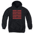 G.I. JOE/SNAKE EYES SYMBOL - YOUTH PULLOVER HOODIE - BLACK