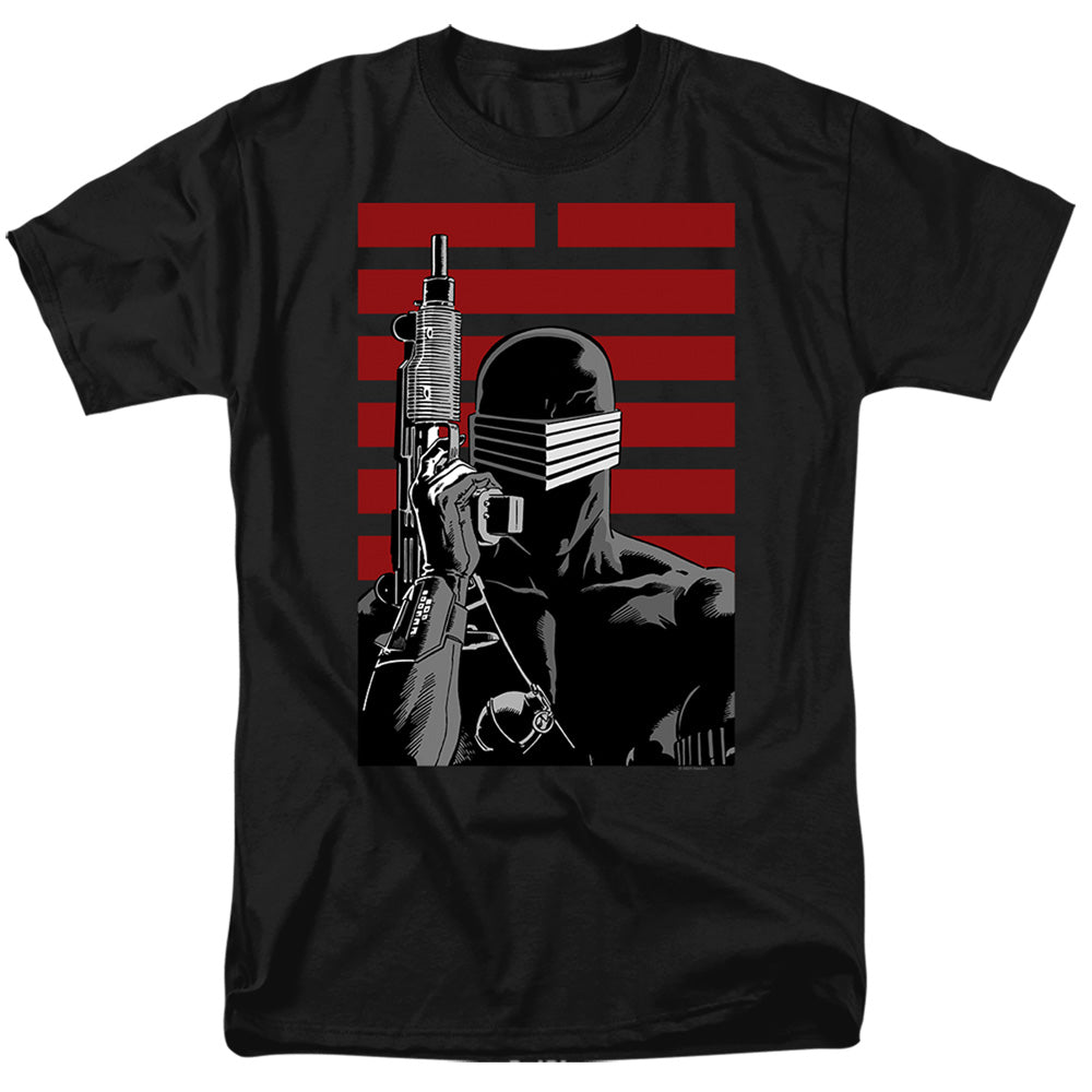 G.I. JOE/SNAKE EYES NINJA - S/S ADULT 18/1 - BLACK