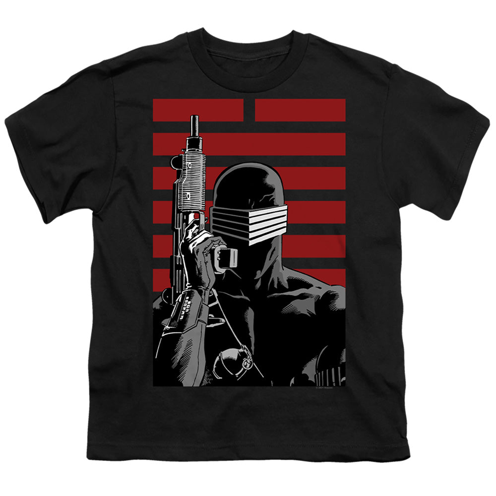G.I. JOE/SNAKE EYES NINJA - S/S YOUTH 18/1 - BLACK