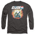 G.I. JOE/REAL AMERICAN HERO - L/S ADULT 18/1 - CHARCOAL