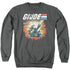 G.I. JOE/REAL AMERICAN HERO - ADULT CREWNECK SWEATSHIRT - CHARCOAL