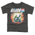 G.I. JOE/REAL AMERICAN HERO - S/S TODDLER TEE - CHARCOAL