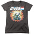 G.I. JOE/REAL AMERICAN HERO - S/S WOMENS TEE - CHARCOAL
