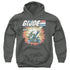 G.I. JOE/REAL AMERICAN HERO - YOUTH PULLOVER HOODIE - CHARCOAL