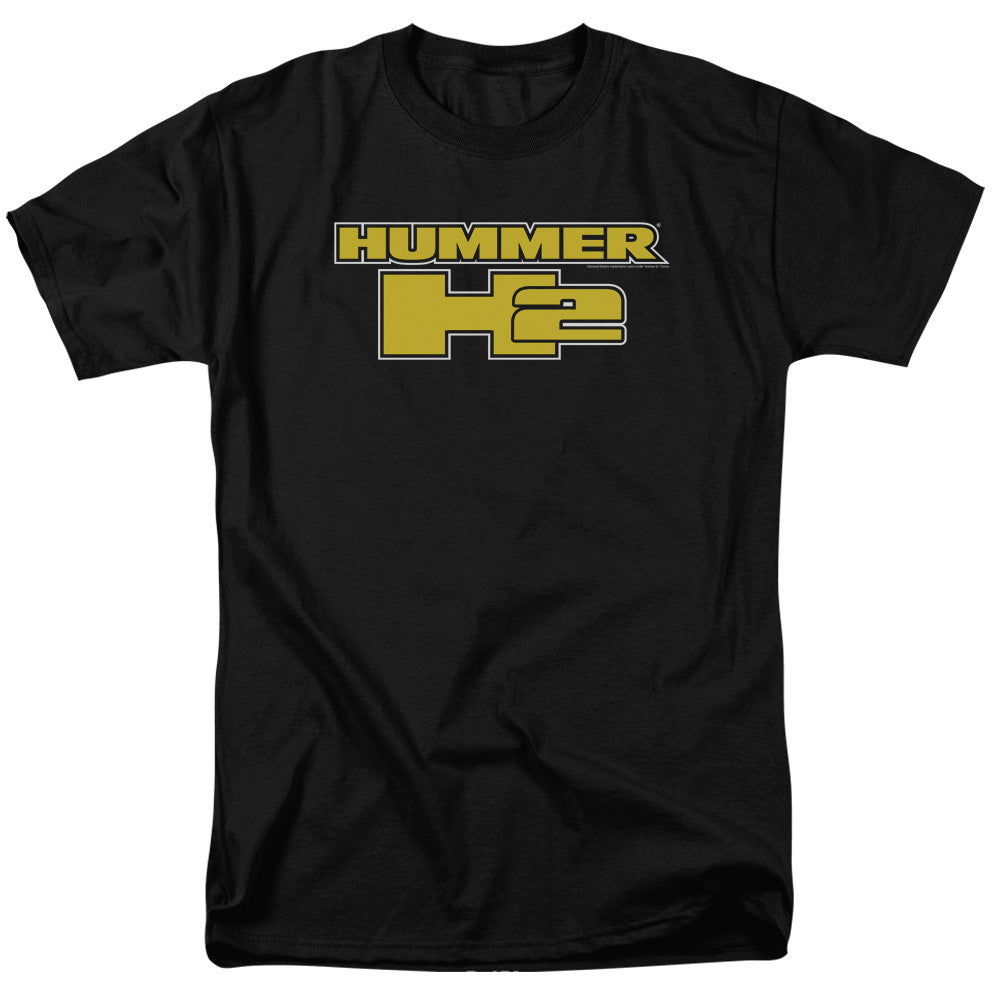 HUMMER/H2 BLOCK LOGO - S/S ADULT 18/1 - BLACK