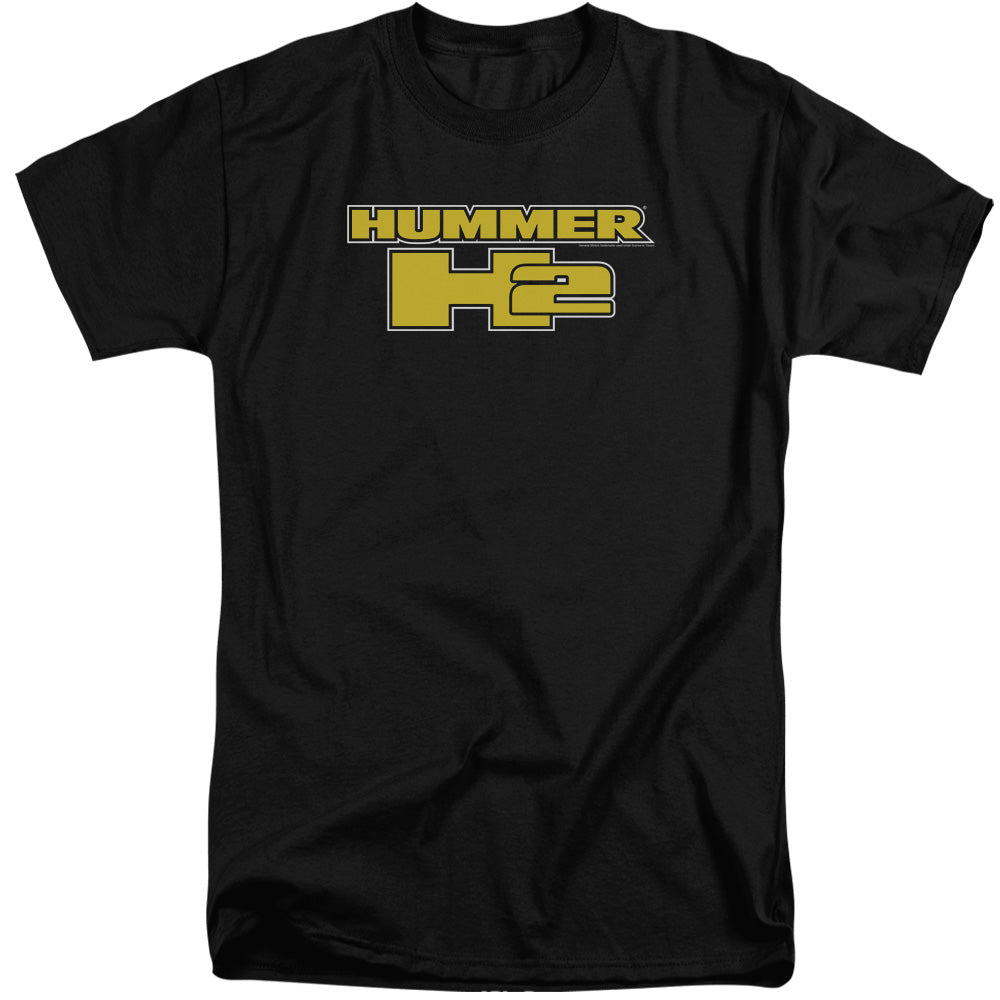 HUMMER/H2 BLOCK LOGO - S/S ADULT TALL 18/1 - BLACK