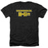 HUMMER/H2 BLOCK LOGO - ADULT HEATHER - BLACK