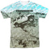 HUMMER/TREK (FRONT/BACK PRINT) - S/S ADULT POLY CREW - MULTI