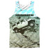 HUMMER/TREK (FRONT/BACK PRINT) - ADULT POLY TANK TOP - MULTI