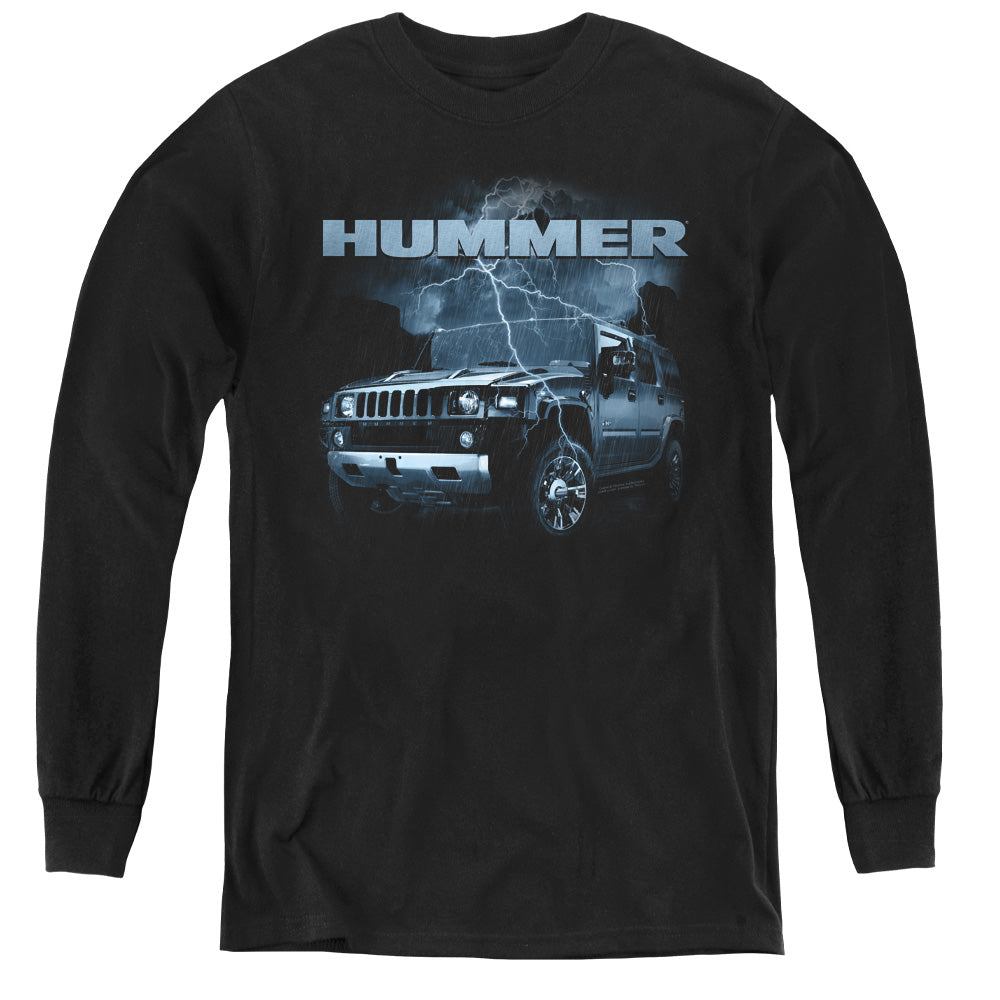 HUMMER/STORMY RIDE - YOUTH LONG SLEEVE TEE - BLACK