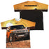 HUMMER/SUNSET RIDE (FRONT/BACK PRINT) - S/S YOUTH POLY CREW - MULTI