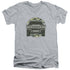 HUMMER/LEAD OR FOLLOW - S/S ADULT V-NECK 30/1 - ATHLETIC HEATHER
