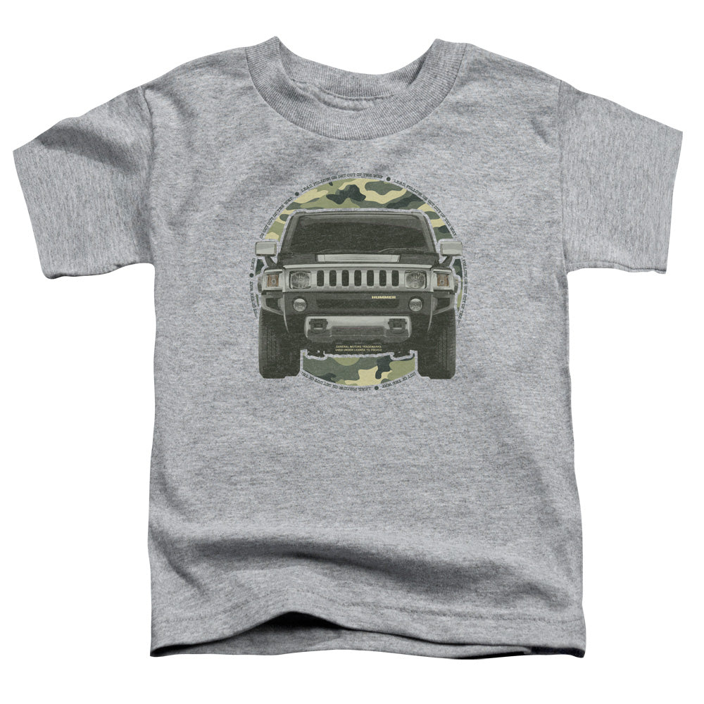 HUMMER/LEAD OR FOLLOW - S/S TODDLER TEE - ATHLETIC HEATHER