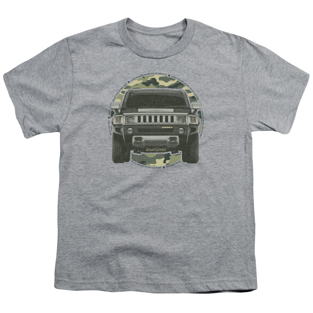 HUMMER/LEAD OR FOLLOW - S/S YOUTH 18/1 - ATHLETIC HEATHER