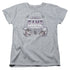 TOM AND JERRY/LIFE IS A GAME - S/S WOMENS TEE - ATHLETIC HEATHER