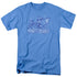 TOM AND JERRY/SKETCHY - S/S ADULT 18/1 - CAROLINA BLUE