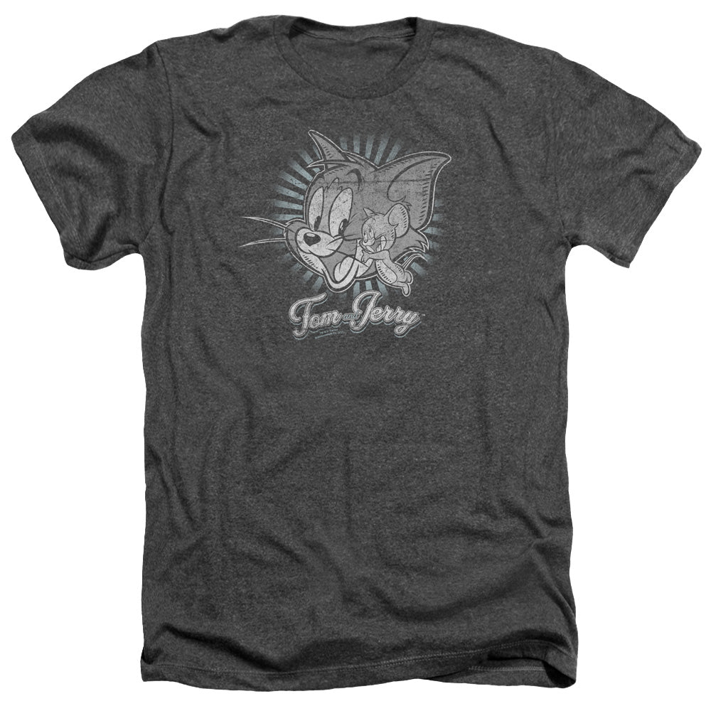 TOM AND JERRY/CLASSIC PALS - ADULT HEATHER - CHARCOAL